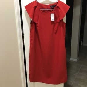 Red banana republic dress